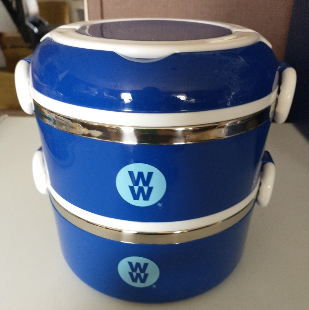 Weight Watchers WW Bento Box Stackable Containers Lunch Box Bucket Pail New